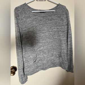 Eclipse Long-Sleeve Brushed Sweater